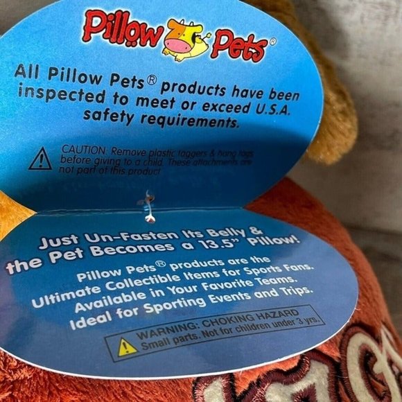 Houston Astros Junction Jack Pillow Pet Stuffed Plush - Picture 12 of 12